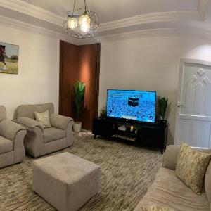 شقه غرفتان نوم وصاله طعام وصاله جلوس