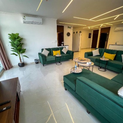 Micro Sea View Aprt غرفة و صالة - image 18